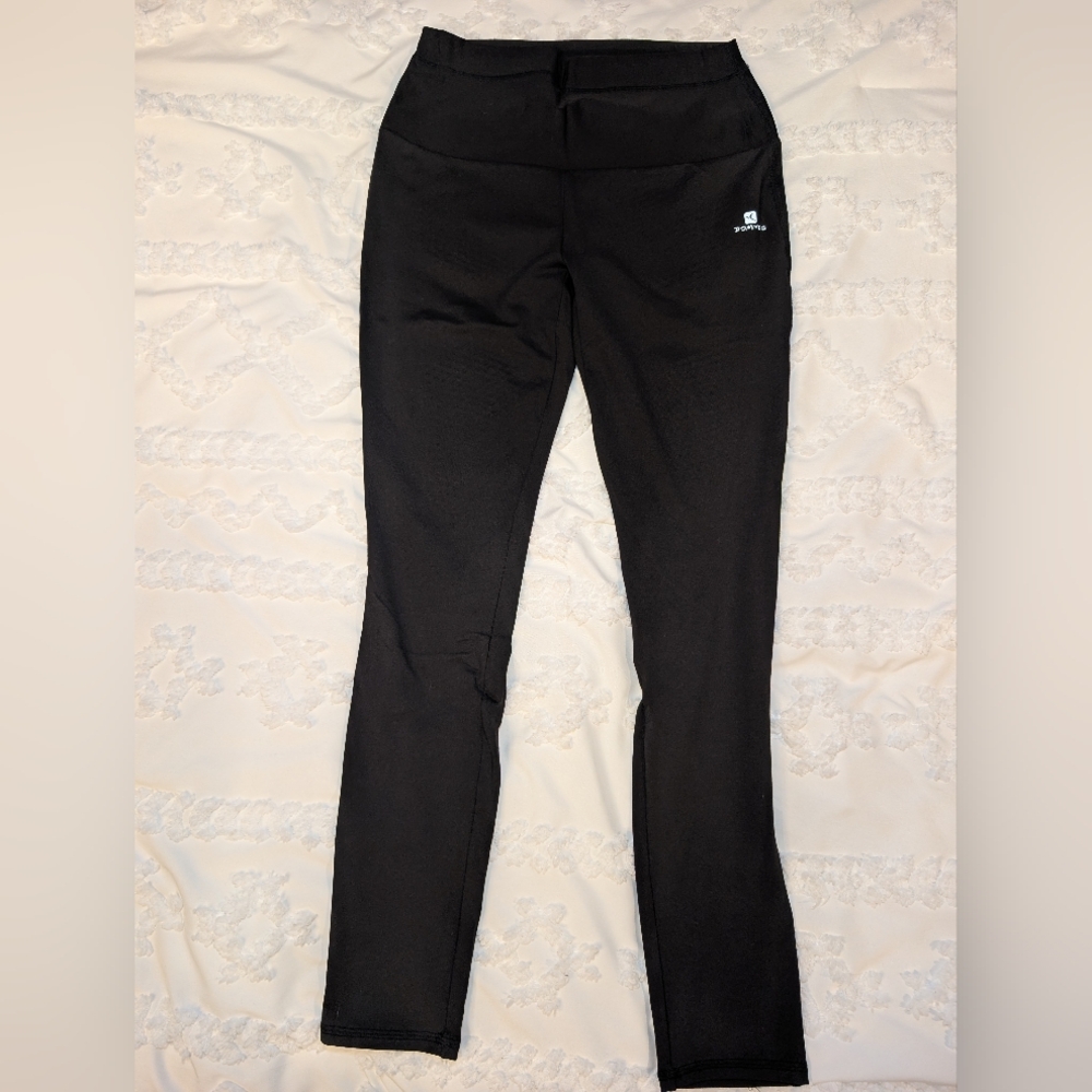 Domyos Therapeutic Acupuncture Black Leggings Size Medium